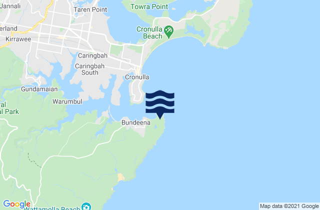 Mapa de mareas Jibbon Beach, Australia