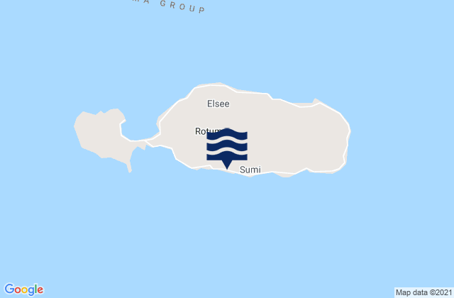 Mapa de mareas Juju, Fiji