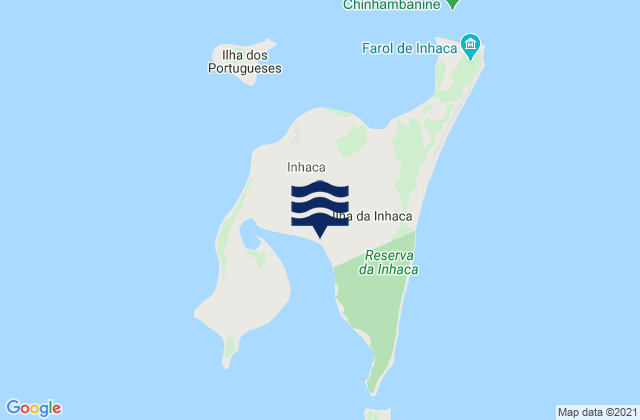 Mapa de mareas KaNyaka, Mozambique