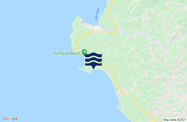 Mapa de mareas Kablalan, Philippines