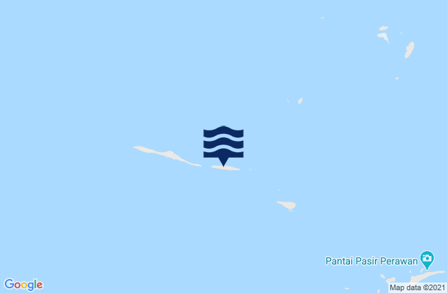 Mapa de mareas Kabupaten Administrasi Kepulauan Seribu, Indonesia