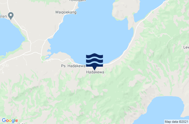 Mapa de mareas Kabupaten Lembata, Indonesia