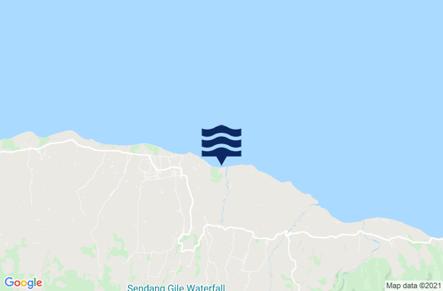 Mapa de mareas Kabupaten Lombok Utara, Indonesia