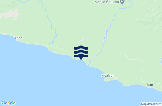 Mapa de mareas Kabupaten Seram Bagian Timur, Indonesia