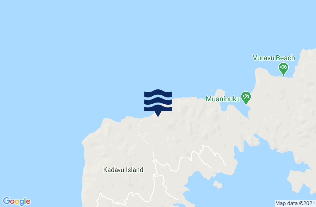 Mapa de mareas Kadavu Province, Fiji