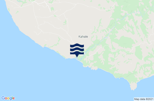Mapa de mareas Kahale, Indonesia