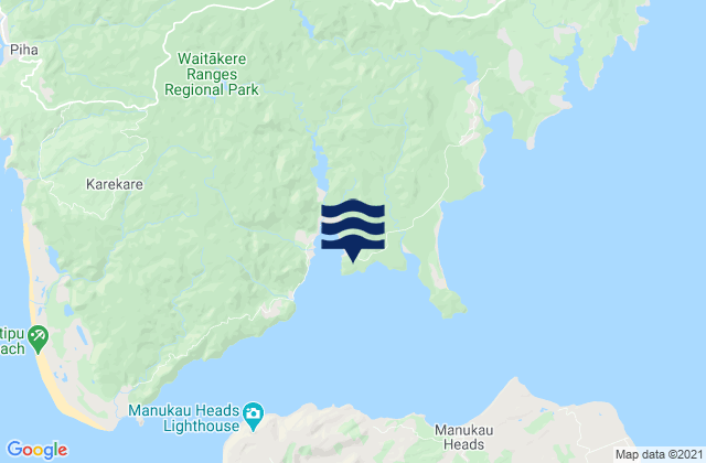 Mapa de mareas Kaitarakihi Bay, New Zealand