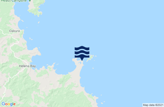Mapa de mareas Kaituna Bay, New Zealand