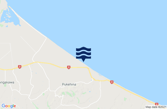 Mapa de mareas Kaiwaka Bay, New Zealand