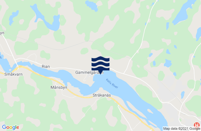 Mapa de mareas Kalix Kommun, Sweden