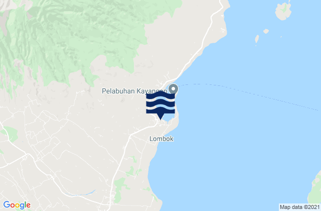 Mapa de mareas Kampungbaru, Indonesia