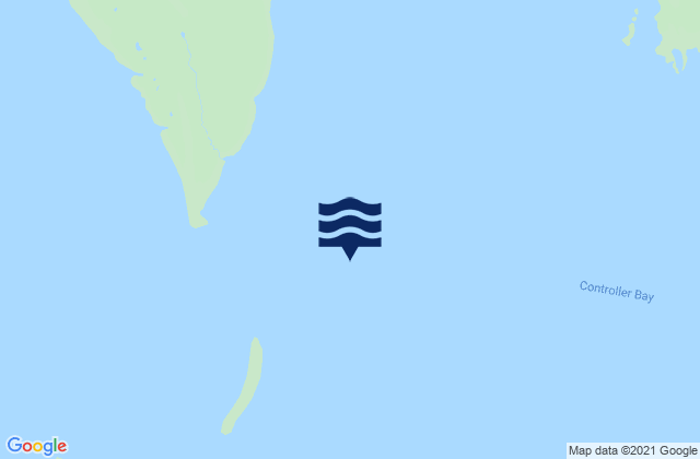 Mapa de mareas Kanak Island southeast of, United States