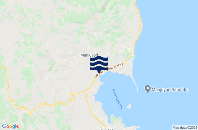 Mapa de mareas Kandabong, Philippines