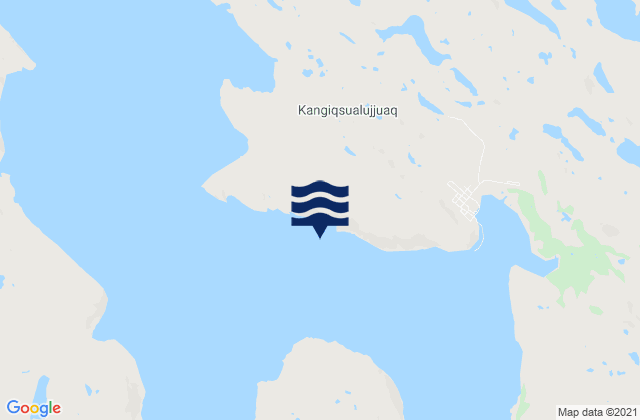 Mapa de mareas Kangiqsualujjuaq, Canada