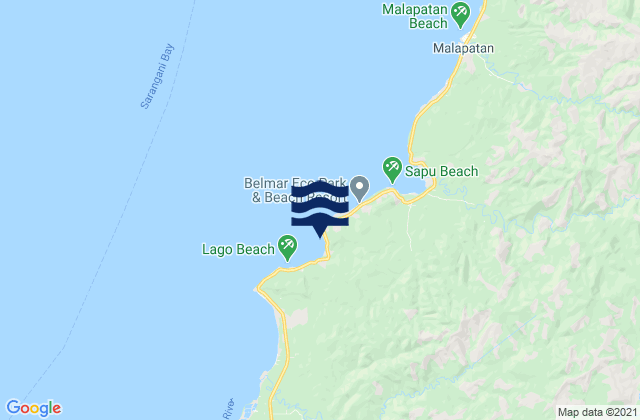Mapa de mareas Kapatan, Philippines