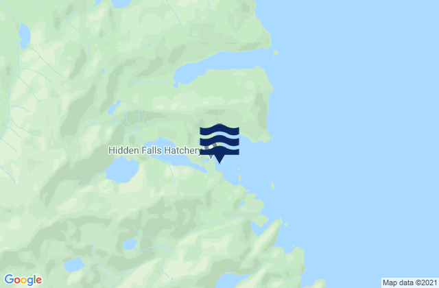 Mapa de mareas Kasnyku Bay, United States