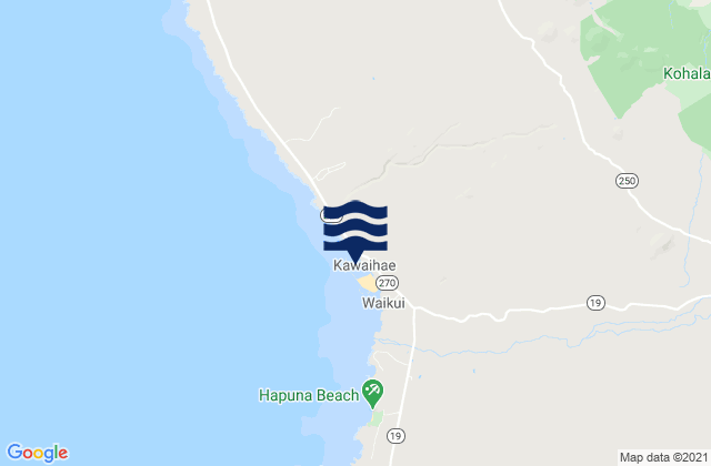 Mapa de mareas Kawaihae Harbor, United States