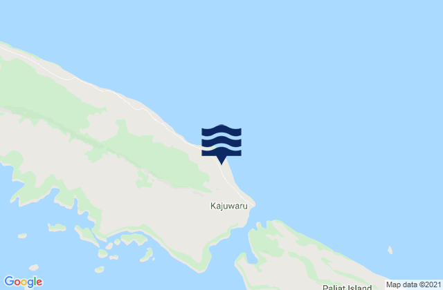 Mapa de mareas Kayuaru, Indonesia