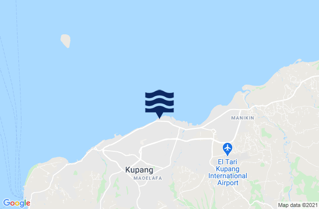 Mapa de mareas Kelapalima, Indonesia
