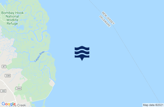 Mapa de mareas Kelly Island 1.5 miles east of, United States