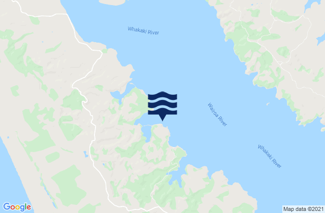 Mapa de mareas Kellys Bay, New Zealand