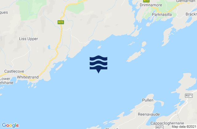 Mapa de mareas Kenmare River, Ireland