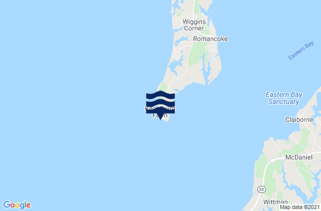 Mapa de mareas Kent Point Marina, United States