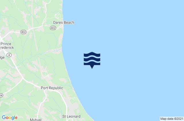Mapa de mareas Kenwood Beach 1.5 miles northeast of, United States