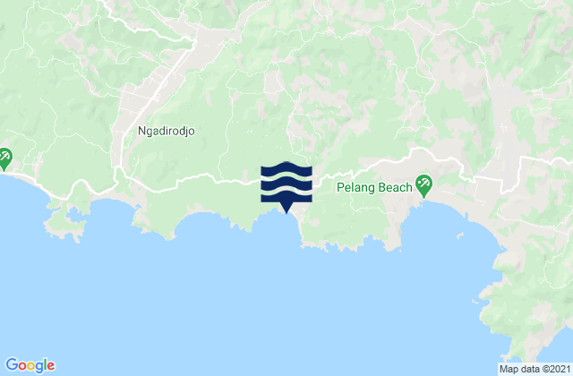 Mapa de mareas Ketanggung, Indonesia
