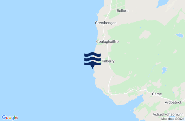 Mapa de mareas Kilberry Head, United Kingdom