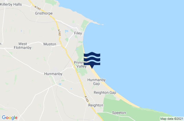 Mapa de mareas Kilham, United Kingdom