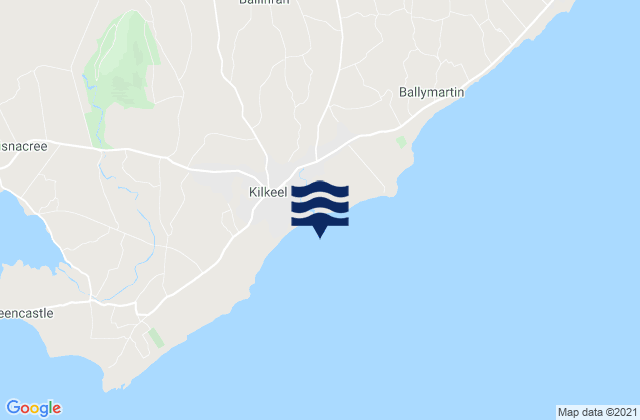 Mapa de mareas Kilkeel Bay, United Kingdom