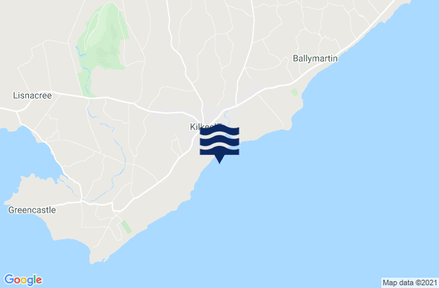 Mapa de mareas Kilkeel, United Kingdom