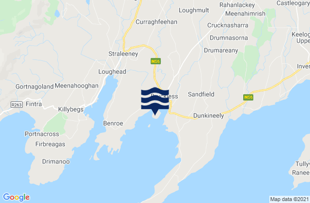 Mapa de mareas Killybegs Port, Ireland