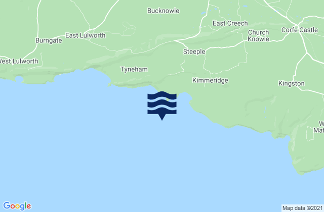 Mapa de mareas Kimmeridge Bay, United Kingdom