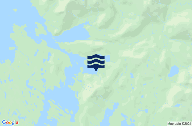 Mapa de mareas Kimshan Cove Ogden Passage, United States
