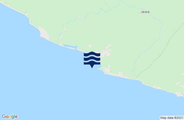 Mapa de mareas King Williams Town, Liberia