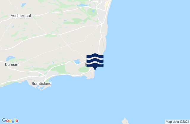 Mapa de mareas Kinghorn Beach, United Kingdom