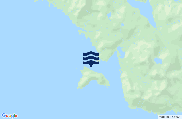 Mapa de mareas Klokachef Island, United States