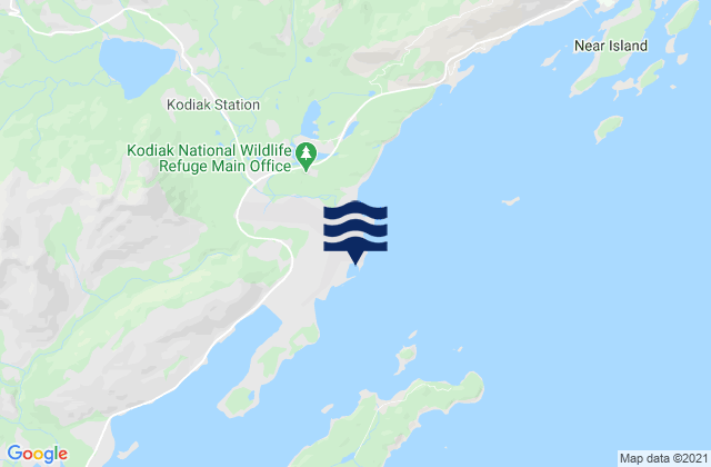 Mapa de mareas Kodiak St Paul Harbor, United States