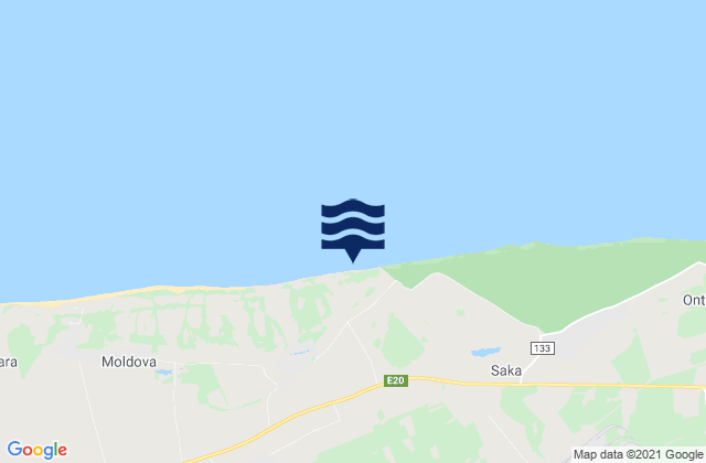 Mapa de mareas Kohtla-Nõmme, Estonia