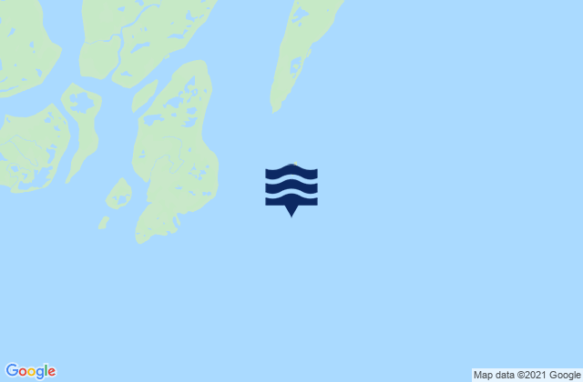Mapa de mareas Kokinhenik Island, United States