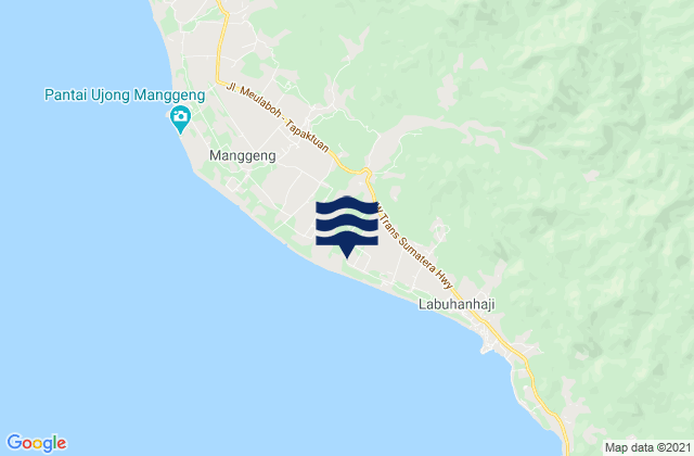 Mapa de mareas Kota Trieng, Indonesia