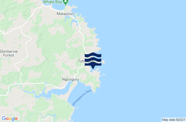Mapa de mareas Kowharewa Bay, New Zealand