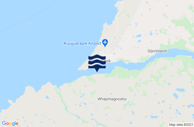 Mapa de mareas Kuujjuarapik, Canada