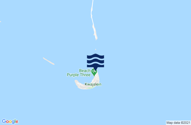 Mapa de mareas Kwajalein Atoll (kwajalein I ), Micronesia