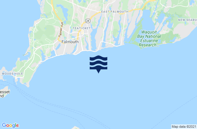 Mapa de mareas L'Hommedieu Shoal, United States