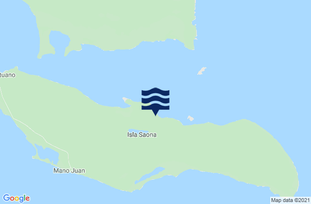 Mapa de mareas La Romana, Dominican Republic