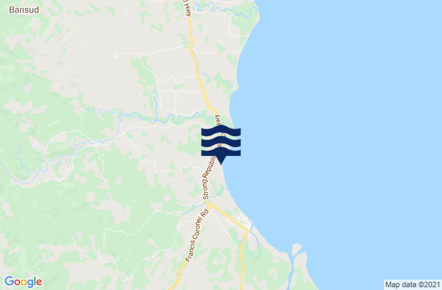 Mapa de mareas Labasan, Philippines