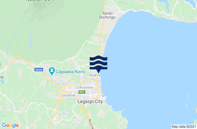 Mapa de mareas Lacag, Philippines